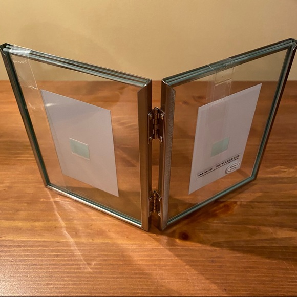 Max Studio Home Double Photo Frame Matte Silver - Picture 4 of 4